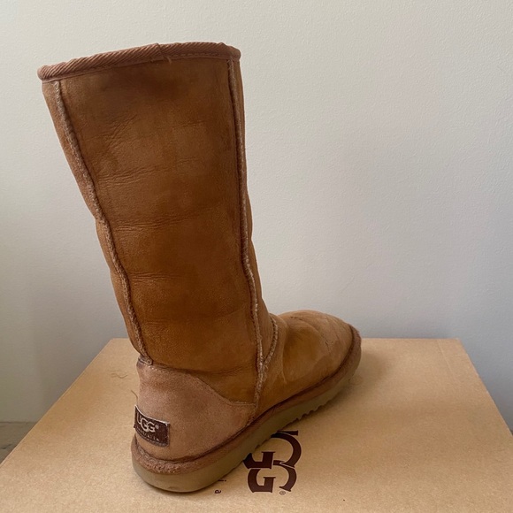 Tall UGGS in Chestnut - Picture 6 of 14